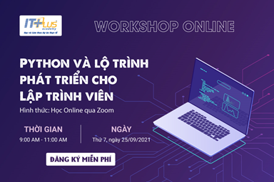 Workshop online Python và lộ trình phát triển cho lập trình viên